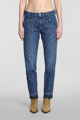 Sulanoa Jeans In Blue Denim