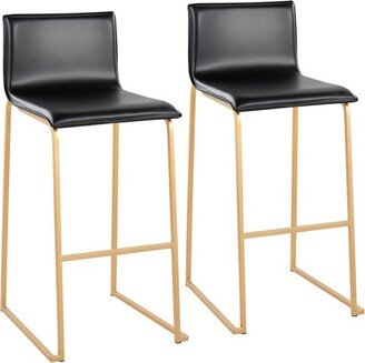 Set of 2 Mara Upholstered Barstools