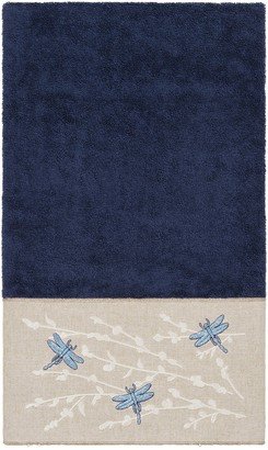 Braelyn Embellished Bath Towel - Navy