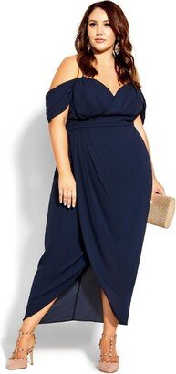 Women's Plus Size Entwine Maxi Dress - - 14W