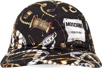 Graphic Print Baseball Cap