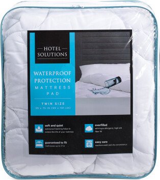 TJMAXX Twin Waterproof Protection Mattress Pad