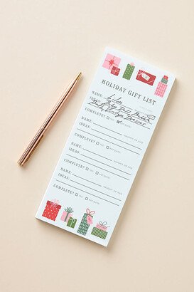 Holiday Gift List Notepad