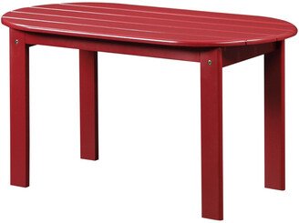 Linon Furniture Linon Adirondack Coffee Table Red
