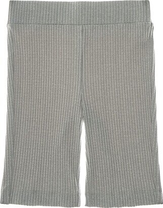 Rib Knit Bike Shorts