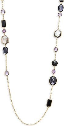 Rock Candy 18K Yellow Gold & Multi Stone Necklace