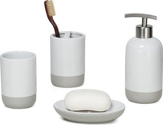 Roselli Country Inn 4-Piece Bathroom Accessory Set