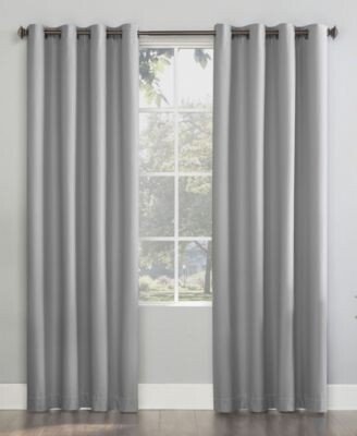 Array Woven Dobby Curtain Panel Collection
