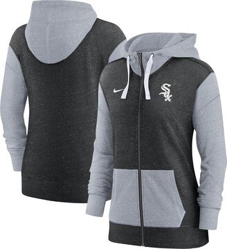 Women's Black Chicago White Sox Full-Zip Hoodie