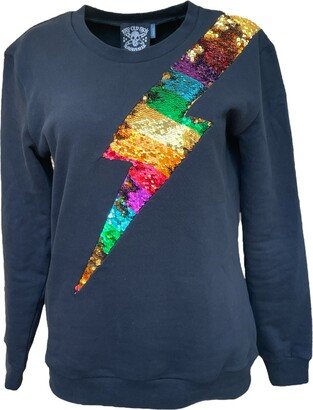 Any Old Iron Rainbow Gold Lightning Sweatshirt