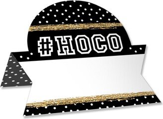 Big Dot Of Happiness Hoco Dance - Homecoming Tent Buffet Card - Table Setting Name Place Cards 24 Ct