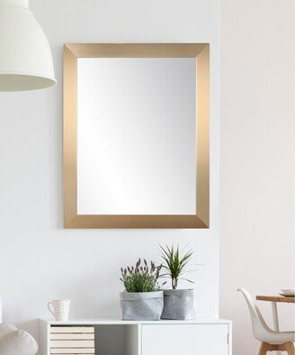 Contemporary Champagne Wall Mirror