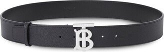 Monogram-Plaque Reversible Leather Belt