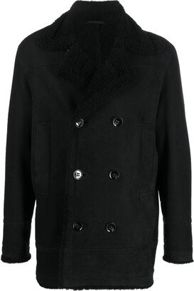 Shearling Lined Peacoat