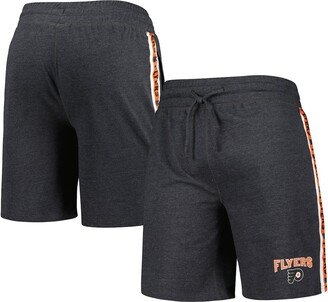 Men's Concepts Sport Charcoal Philadelphia Flyers Team Stripe Shorts