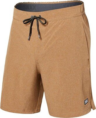 SAXX UNDERWEAR Sport 2 Life 2-N-1 7 Shorts with Sport Mesh Liner (Toasted Coconut Heather) Men's Shorts