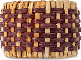 Woven Napkin Ring, Cranberry