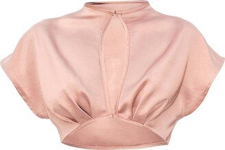 Hami Satin Crop Top