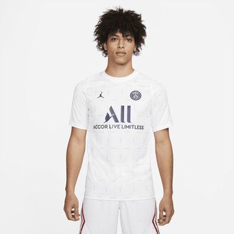 Paris Saint-Germain Fourth Men's Dri-FIT Pre-Match Soccer Top in White