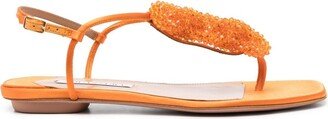 Chain Of Love thong sandals