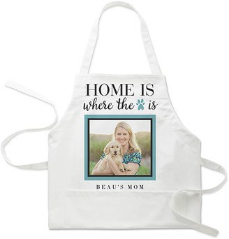 Aprons: Simply Chic Home Is Where Apron, Adult (Onesize), Gray