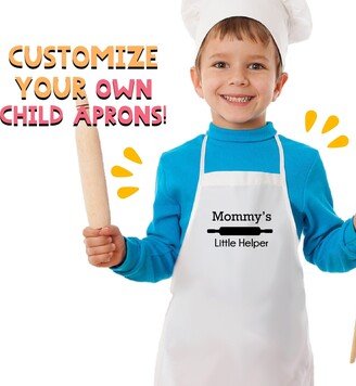 Personalize Kids Chef Apron Great For Cooking Or Use As Art Smock Class