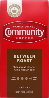 Community Coffee Between Roast Dark Roast Ground Coffee