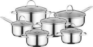 Essentials Comfort 12Pc 18/10 Stainless Steel Cookware Set