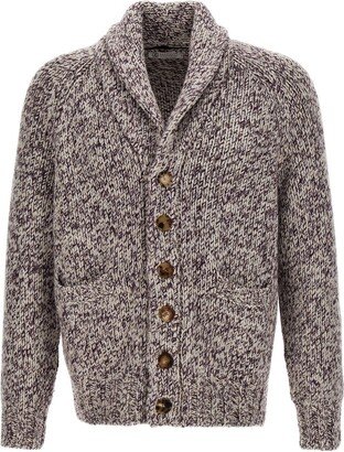 Buttoned Knitted Cardigan