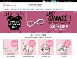 GetNameNecklace Promo Codes & Coupons