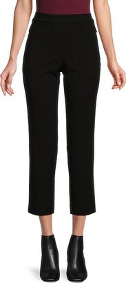 T Tahari Women's Slim Fit Cropped Pants