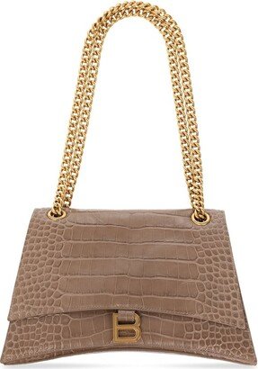 Crush Medium Chained Shoulder Bag-AA