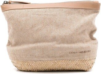 Eco Natural Straw toiletry bag