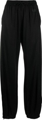 Cotton blend trousers