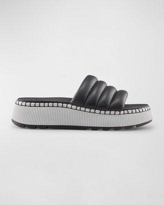 Soprato Platform Leather Slides