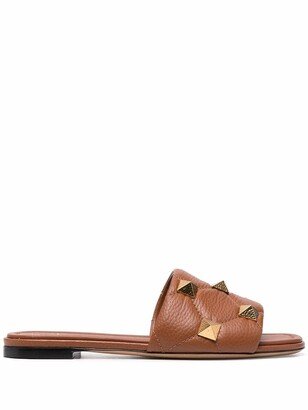 Roman Stud flat sandals-AB