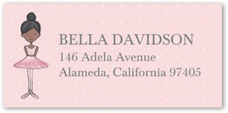 Address Labels: Tiny Dancer Address Label, Brown, Address Label, Matte