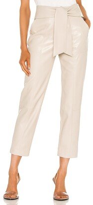 SIMKHAI Tessa Faux Leather Pant