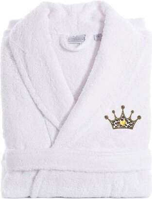 Turkish Cotton Personalized Terry Bathrobe (Monogram A-Z)-AE