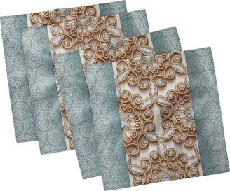 Diamond Set of 4 Napkins, 18 x 18