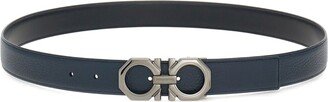 Gancini-buckle reversible belt-AC