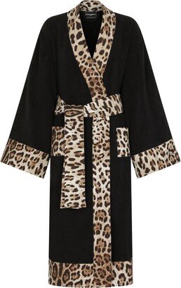 Leopardo bathrobe