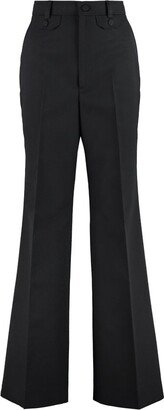 Twill Flare Pants