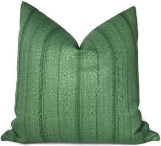 Malabar Pillow Cover in Green, Designer Covers, Decorative Pillows