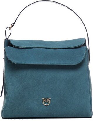 Love Bird Logo Plaque Shoulder Bag-AA