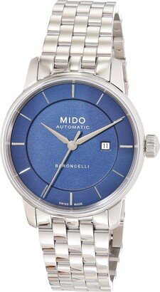 Baroncelli Signature Lady - Swiss Automatic Watch for Women - Blue Dial - Case 30mm - M0372071104100