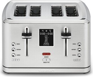 4 Slice Digital Toaster w/ MemorySet Feature - Stainless Steel - CPT-740