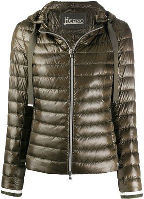 Zipped Padded Jacket-AF