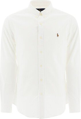 Pony Embroidered Buttoned Shirt-AN