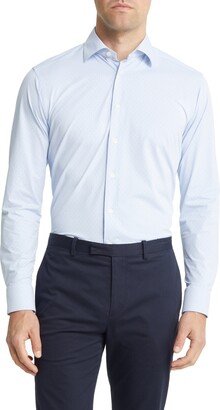 Slim Fit Pin Dot Dress Shirt